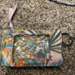 Vera Bradley ID wallet & lanyard- gently used
